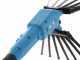Lisam Oliveco - Abbacchiatore Elettrico a batteria - Con denti in Nylon  - Asta Telescopica