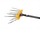 Lisam Swing - Abbacchiatore Elettrico a batteria - Con 8 + 8 denti in carbonio - Asta Fissa