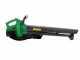 Ribimex PRBAT20-ASBSB - Soffiatore aspiratore a batteria 40V 4Ah