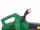 Ribimex PRBAT20-ASBSB - Soffiatore aspiratore a batteria 40V 4Ah