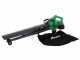 Ribimex PRBAT20-ASBSB - Soffiatore aspiratore a batteria 40V 4Ah
