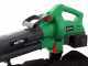 Ribimex PRBAT20-ASBSB - Soffiatore aspiratore a batteria 40V 4Ah