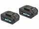 Ribimex PRBAT20-ASBSB - Soffiatore aspiratore a batteria 40V 4Ah