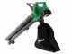 Ribimex PRBAT20-ASBSB - Soffiatore aspiratore a batteria 40V 4Ah