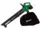 Ribimex PRBAT20-ASBSB - Soffiatore aspiratore a batteria 40V 4Ah