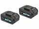 Ribimex PRBAT20-ASBSB - Soffiatore aspiratore a batteria 40V 4Ah