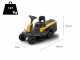 Stiga SWIFT 372e - Rider trattorino tagliaerba a batteria - Batterie ePower - Larghezza di taglio 72 cm