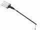 Volpi Olytech Super Power 555L - Abbacchiatore elettrico a batteria 210/300 - Asta telescopica