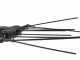 Volpi Olytech Super Power 555L - Abbacchiatore elettrico a batteria 210/300 - Asta telescopica