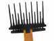 Volpi Olytech Dualcomb 13 - Abbacchiatore elettrico a batteria 230-340 cm - asta telescopica