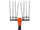 Jolly Italia V50X - Abbacchiatore elettrico 210/300 cm a batteria tipo auto con cavo in dotazione - Asta telescopica in alluminio