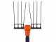 Jolly Italia V50X - Abbacchiatore elettrico a batteria - 36V - con asta telescopica e prolunga Step-Up