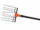 Jolly Italia V50X - Abbacchiatore elettrico a batteria - 36V - con asta telescopica e prolunga Step-Up