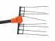 Jolly Italia V50X - Abbacchiatore elettrico a batteria - 36V - con asta telescopica e prolunga Step-Up