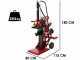 Ceccato Olindo BULL SPLT16TC-650 - Spaccalegna a trattore - Verticale