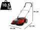 Einhell TE-SW 18/610 Li S - Spazzatrice a batteria -18V 5.2Ah