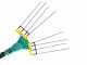 Zanon Falcon AL 200/F - Abbacchiatore elettrico a batteria - 170/250 - Asta telescopica