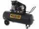 Nuair B3800B/4CT/200 Tech-Pro - Compressore aria elettrico monofase a cinghia - Motore 4 HP - 200 lt 