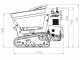Motocarriola cingolata CARGO J 10000 HEDH 4.0 con joystick - Honda GXe630