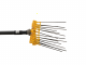 Lisam Swing - Abbacchiatore Elettrico a batteria - Con 8 + 8 denti in carbonio - Asta Fissa