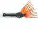 TecnoVIR Olivir - Abbacchiatore elettrico a batteria - asta telescopica in alluminio 120-200 cm