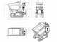 Motocarriola cingolata RAPTOR 7800 YEDH 4.0 - Yanmar L100E - Con pala + betoniera