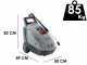 Idropulitrice ad acqua calda Comet Scout 135 Extra a caldo con avvolgitubo
