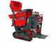 Motocarriola cingolata CARGO J 10000 HED 4.0 con joystick - Honda GXe630 - Con pala