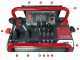 Motocarriola cingolata CARGO L 10000 HED 4.0 - Honda GXe630 - Con pala