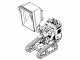 Motocarriola cingolata CARGO L 10000 HEDH 4.0 - Honda GXe630 - Con pala