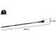 Aima TWIST 2.0 plus - Abbacchiatore elettrico a movimento orizzontale - Asta telescopica fino a 275 cm