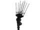 Aima TWIST 2.0 plus - Abbacchiatore elettrico a movimento orizzontale - Asta telescopica fino a 275 cm