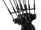 Aima TWIST 2.0 plus - Abbacchiatore elettrico a movimento orizzontale - Asta telescopica fino a 275 cm