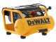 DeWalt DPC10RC-QS - Compressore aria elettrico portatile monofase, oil-less - Motore 2 HP - 10 lt