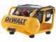 DeWalt DPC10RC-QS - Compressore aria elettrico portatile monofase, oil-less - Motore 2 HP - 10 lt