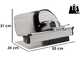 Berkel Home Line Plus 250 Nera -  Affettatrice con lama 250 mm