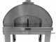 Fontana Mangiafuoco INOX - Forno a legna da esterno con carrello
