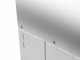 Fontana Mangiafuoco INOX - Forno a legna da esterno con carrello