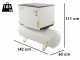FIAC Light Silver LS 6 200 10 400/50 CE - Compressore trifase a vite silenziato - Motore 6 HP
