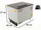 FIAC Light Silver LS 10 10 400/50 CE  - Compressore trifase a vite silenziato - Motore 10 HP