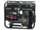 Hyundai DHY8500LET - Generatore di corrente diesel 6 kW - Continua 5.5 kW Full-Power