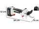 Castellari Ryno 63 - Forbice elettrica da potatura - 2x 21.6V 2.5 Ah