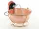 NuovaFac Cuoca Automatica - Paiolo in rame elettrico martellato per polenta base tonda 6L - 5W