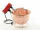 NuovaFac Cuoca Automatica - Paiolo in rame elettrico liscio per polenta base tonda 4L - 5W