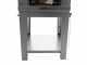 Fontana Margherita INOX - Forno a legna da esterno con carrello