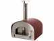 Seven Italy Persefone Rosso - Forno a gas da esterno