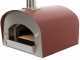 Seven Italy Persefone Rosso - Forno a gas da esterno