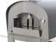 Seven Italy Persefone Rosso - Forno a gas da esterno con carrello