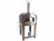 Seven Italy Persefone Antracite - Forno a gas da esterno con carrello