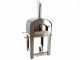 Seven Italy Persefone Antracite - Forno a gas da esterno con carrello